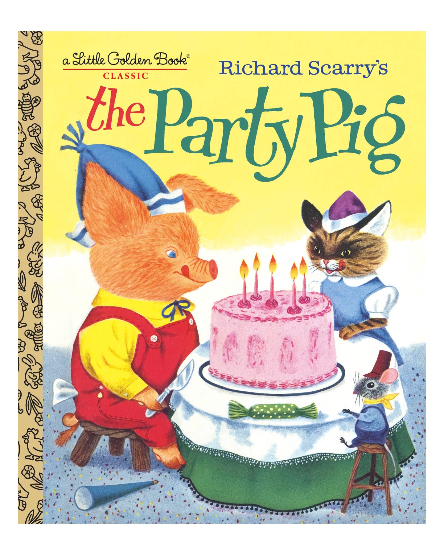 LGB The Party Pig Little Golden Book by Kathryn Jackson