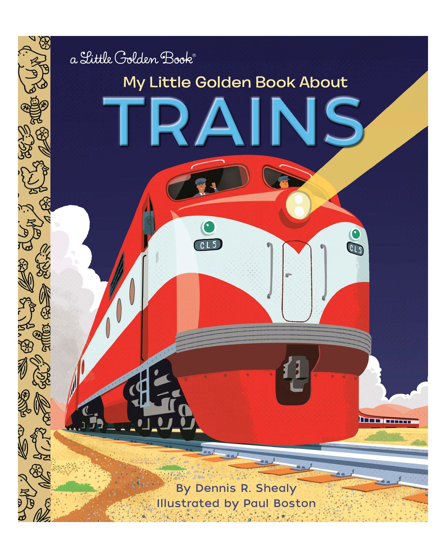 Little Golden Books: My Little Golden Book About Trains by Dennis R. Shealy