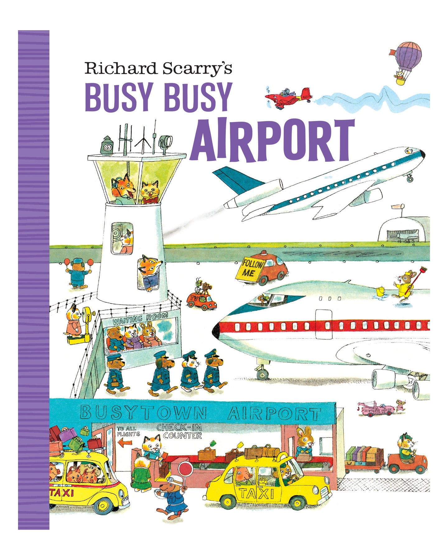 Richard Scarry's Busy Busy Airport Little Golden Board Book