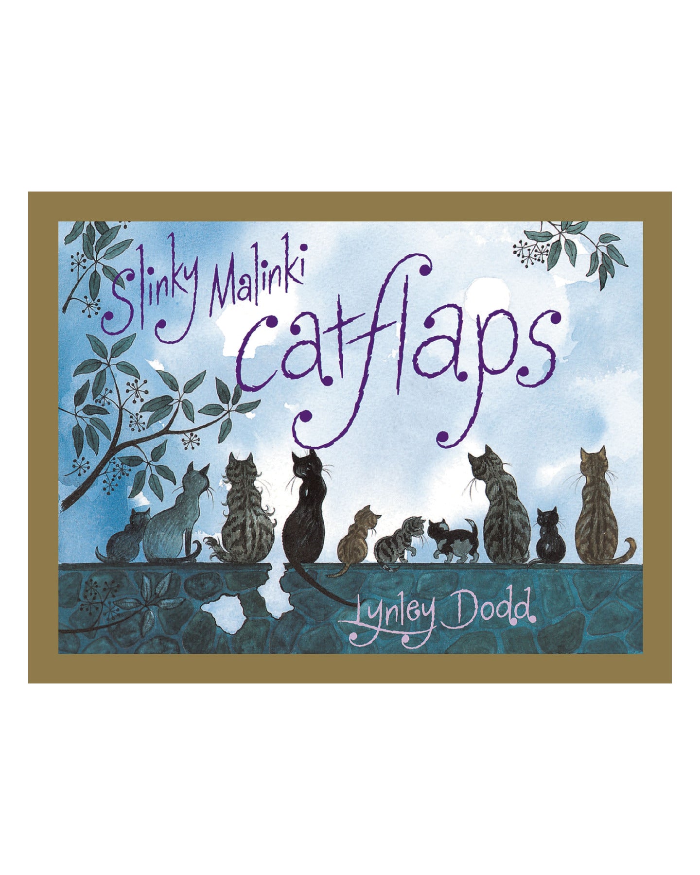 Slinky Malinki Catflaps BB by Lynley Dodd