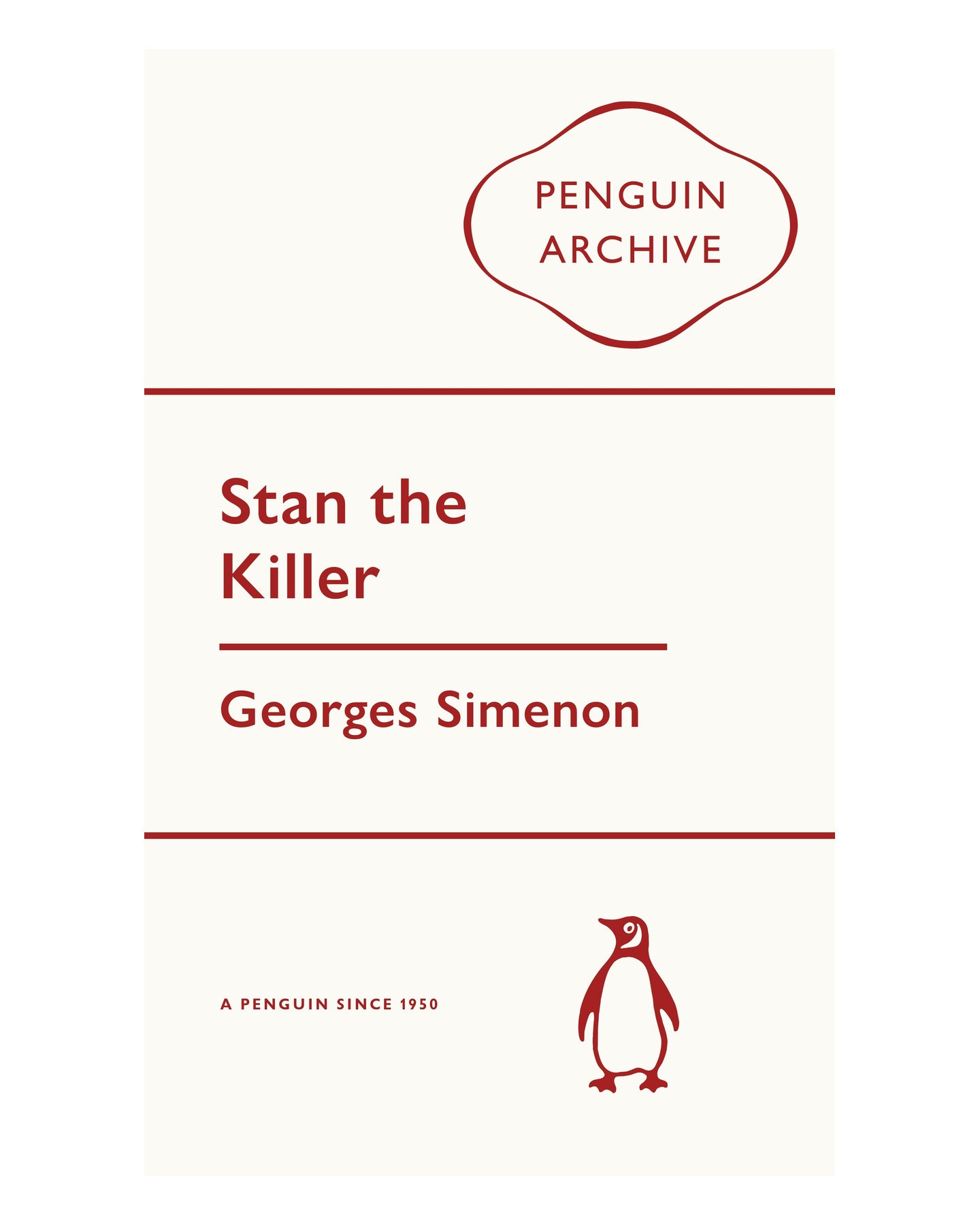 Stan the Killer by Georges Simenon