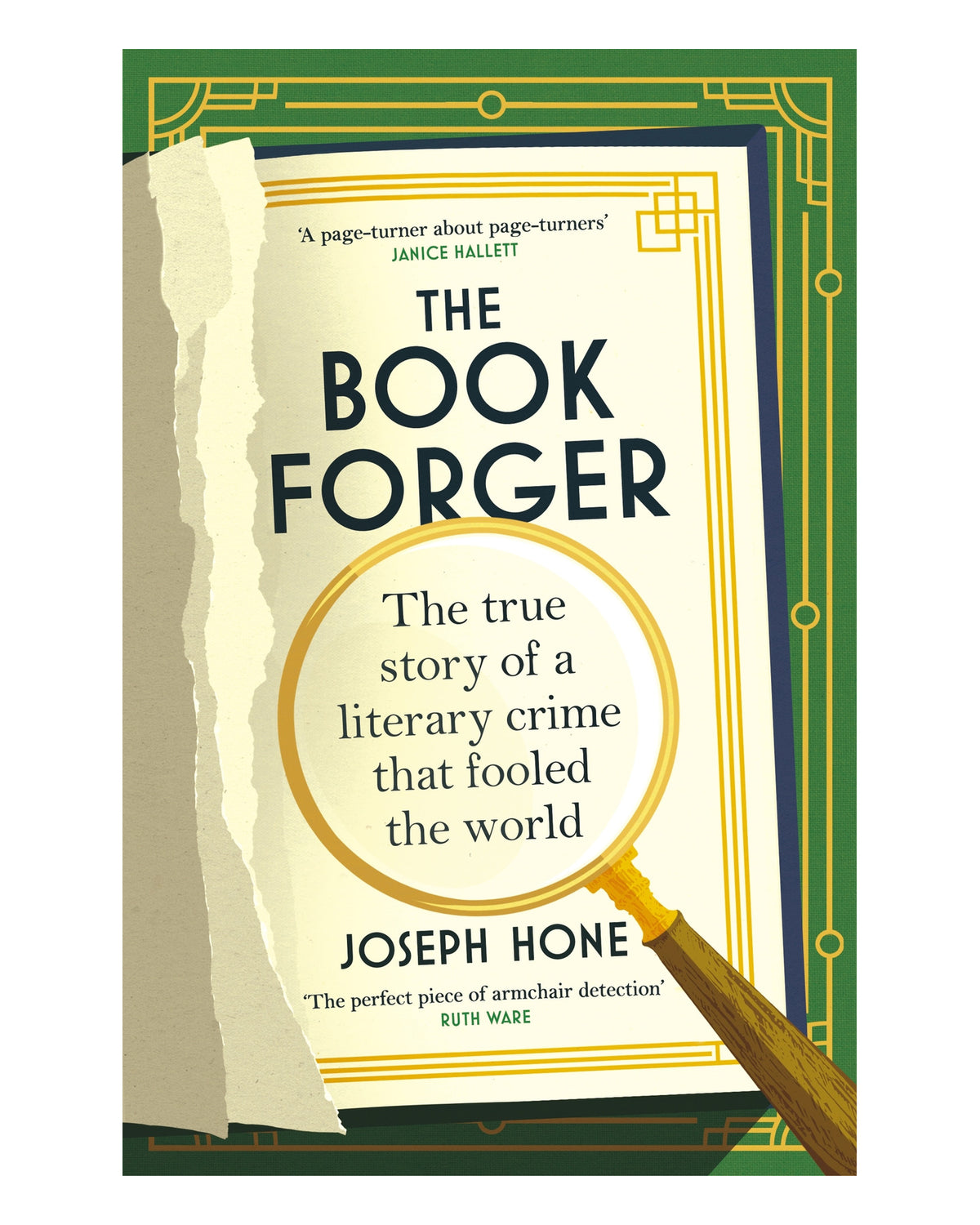 The Book Forger by Joseph Hone