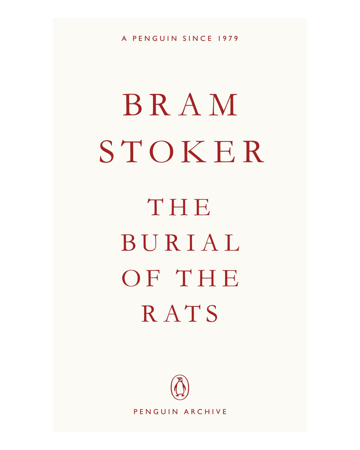 The Burial of the Rats by Bram Stoker