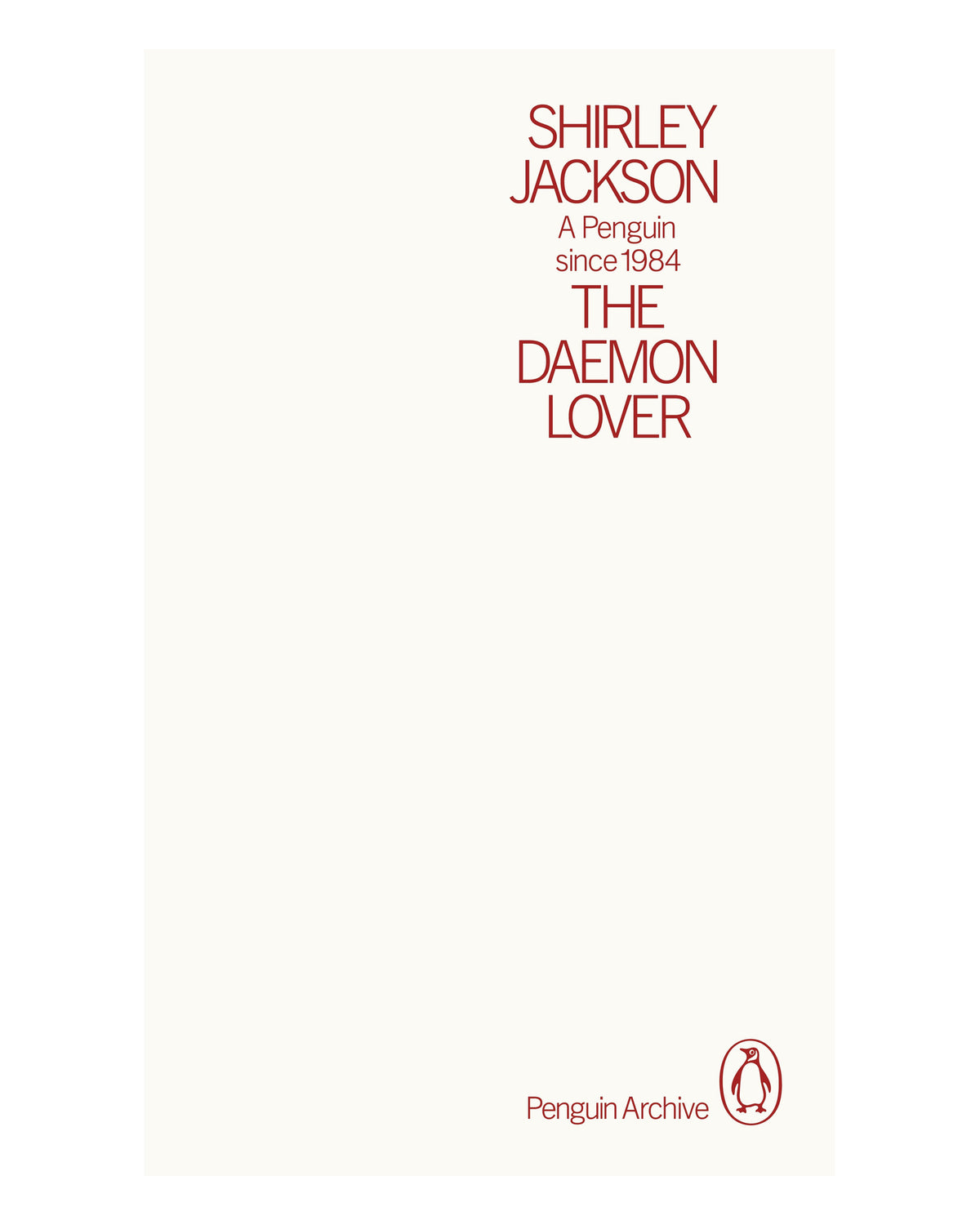 The Daemon Lover by Shirley Jackson