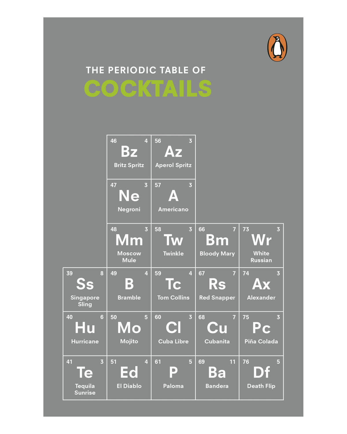 The Periodic Table of Cocktails by Emma Stokes