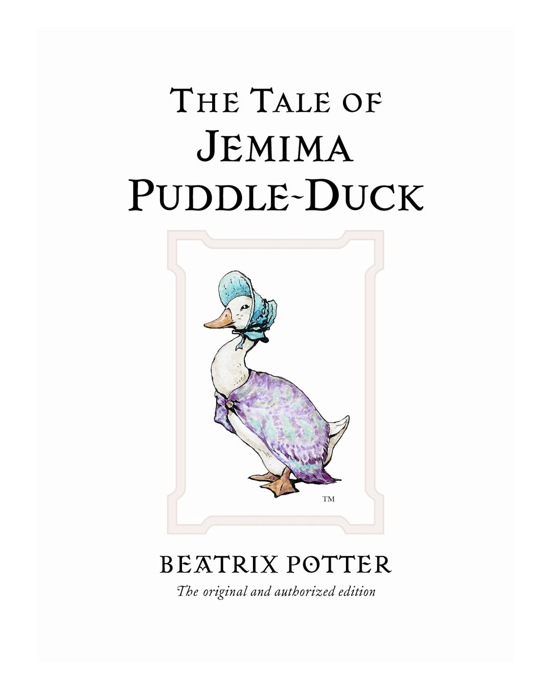 The Tale of Jemima Puddle-Duck by Beatrix Potter