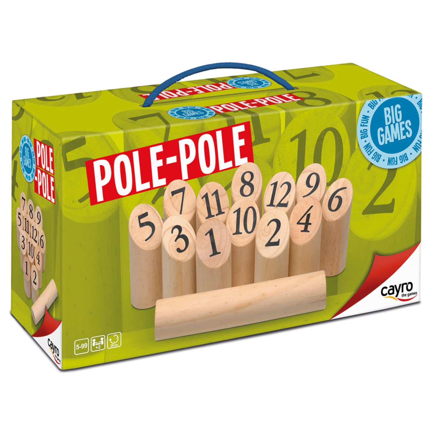 Cayro Pole Pole Wooden Throwing Game