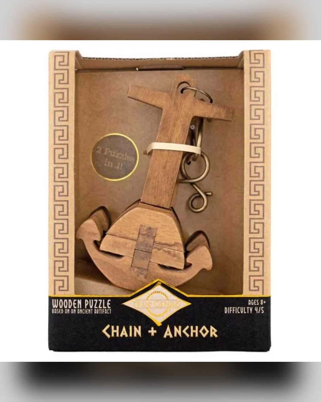 Project Genius Anchor and Chain Disassembly Puzzle Set