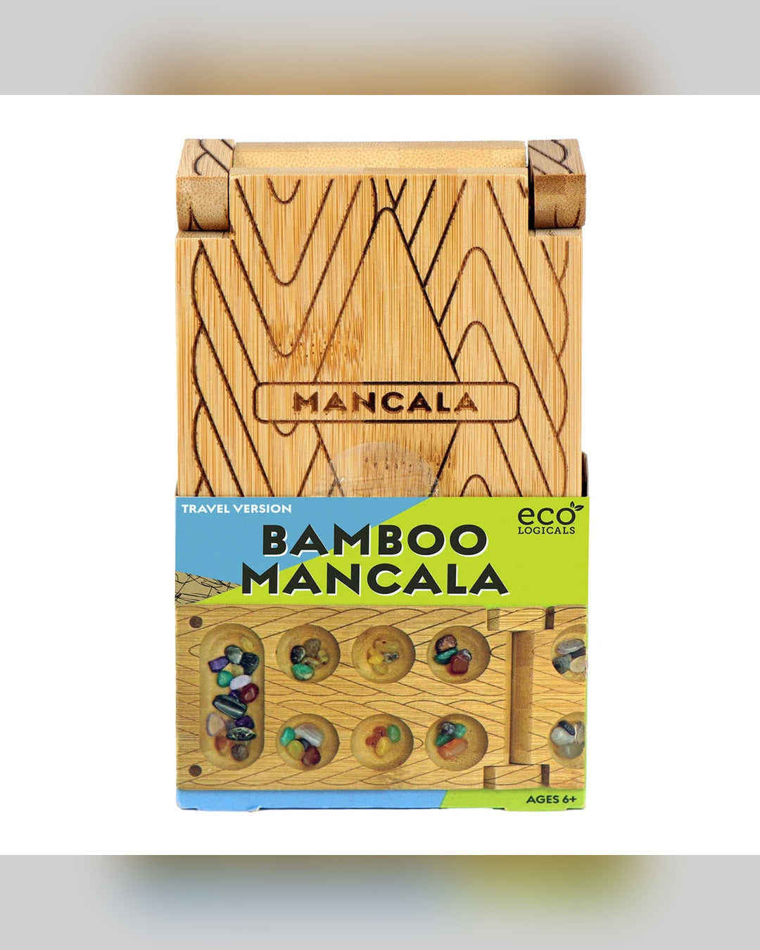 Project Genius Travel Bamboo Mancala Game