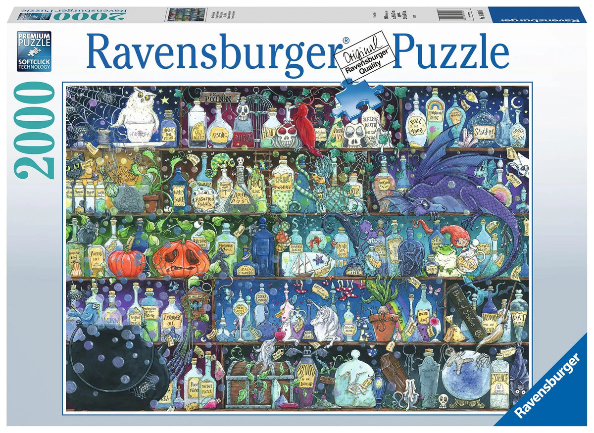 Ravensburger Poisons and Potions 2000 Piece Jigsaw Puzzle