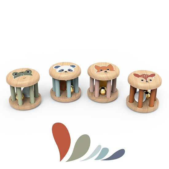 Speedy Monkey Roller Rattle – Assorted