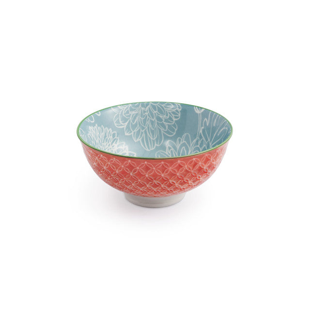 Mikasa 12 cm Nibble Bowl – Grey Floral