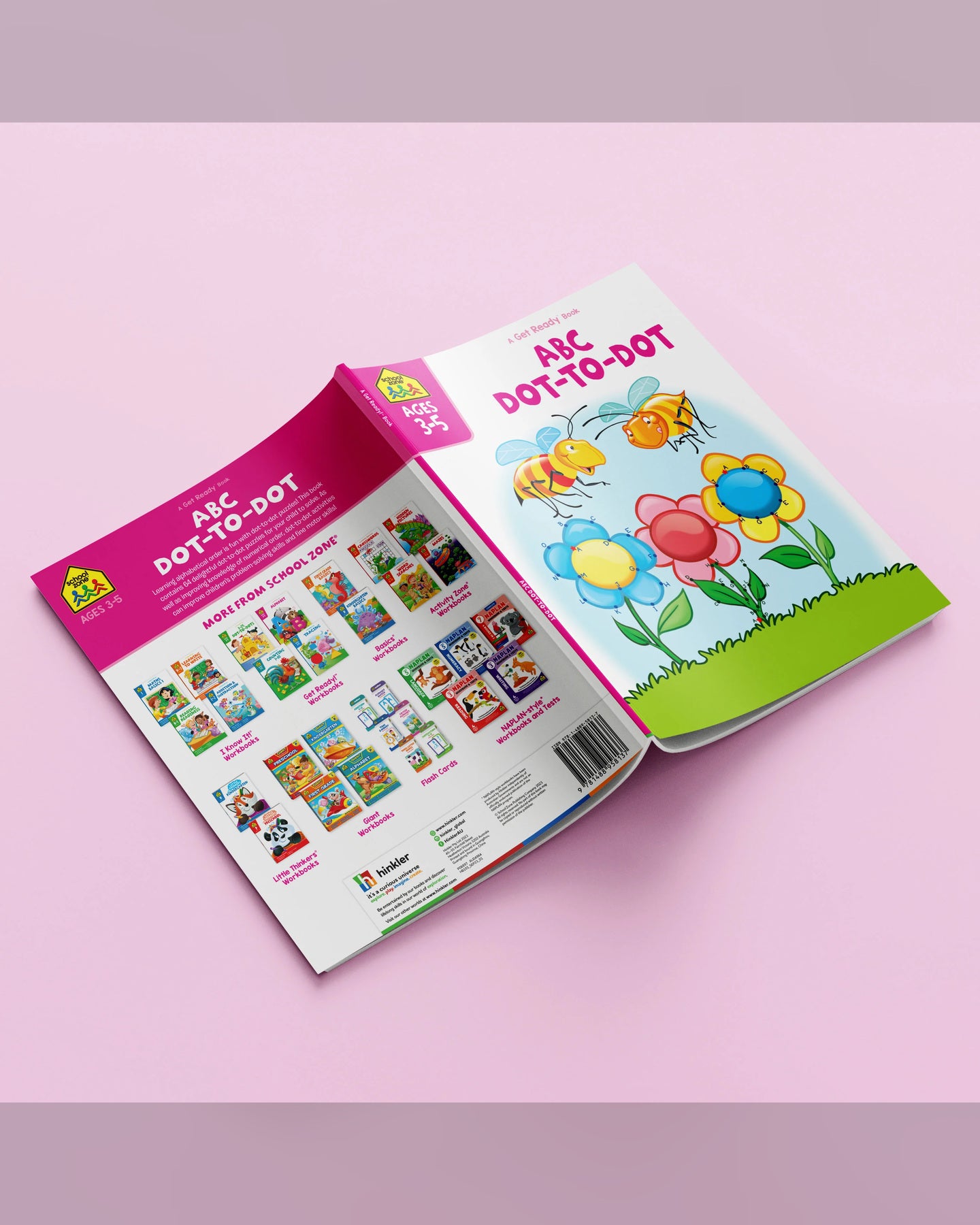 School Zone Get Ready ABC Dot-to-Dot Workbook-4