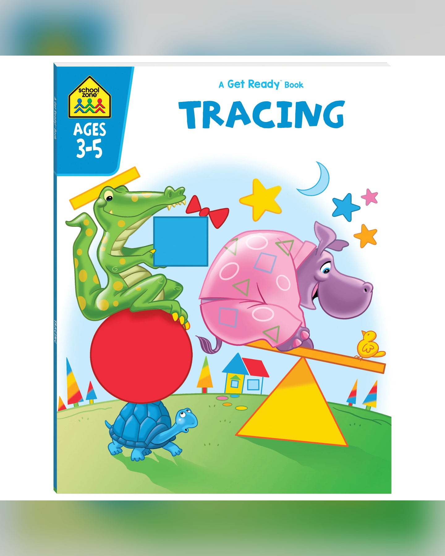 School Zone Get Ready Tracing Workbook