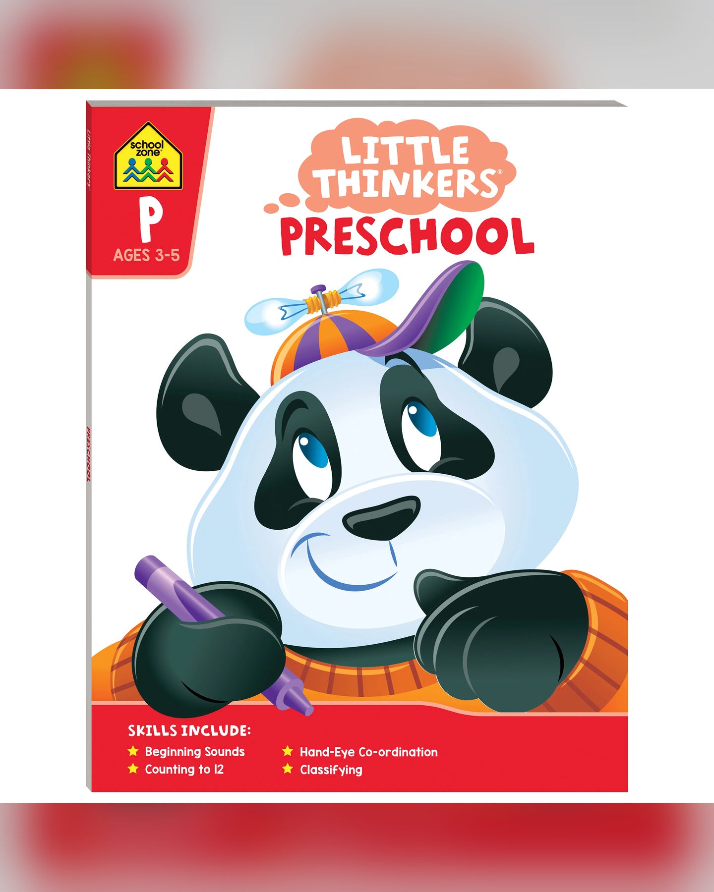 School Zone Little Thinker Preschool Workbook