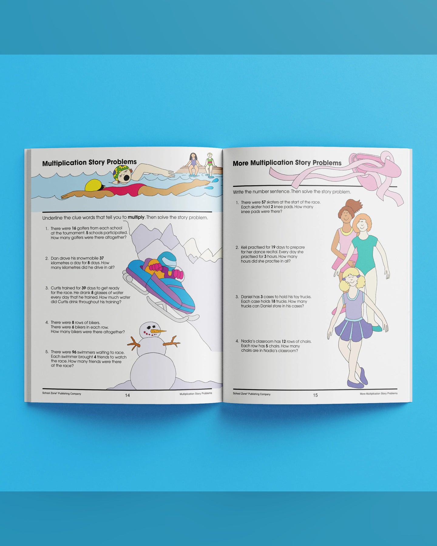 School Zone Maths Basics 5 I Know It! Workbook-3