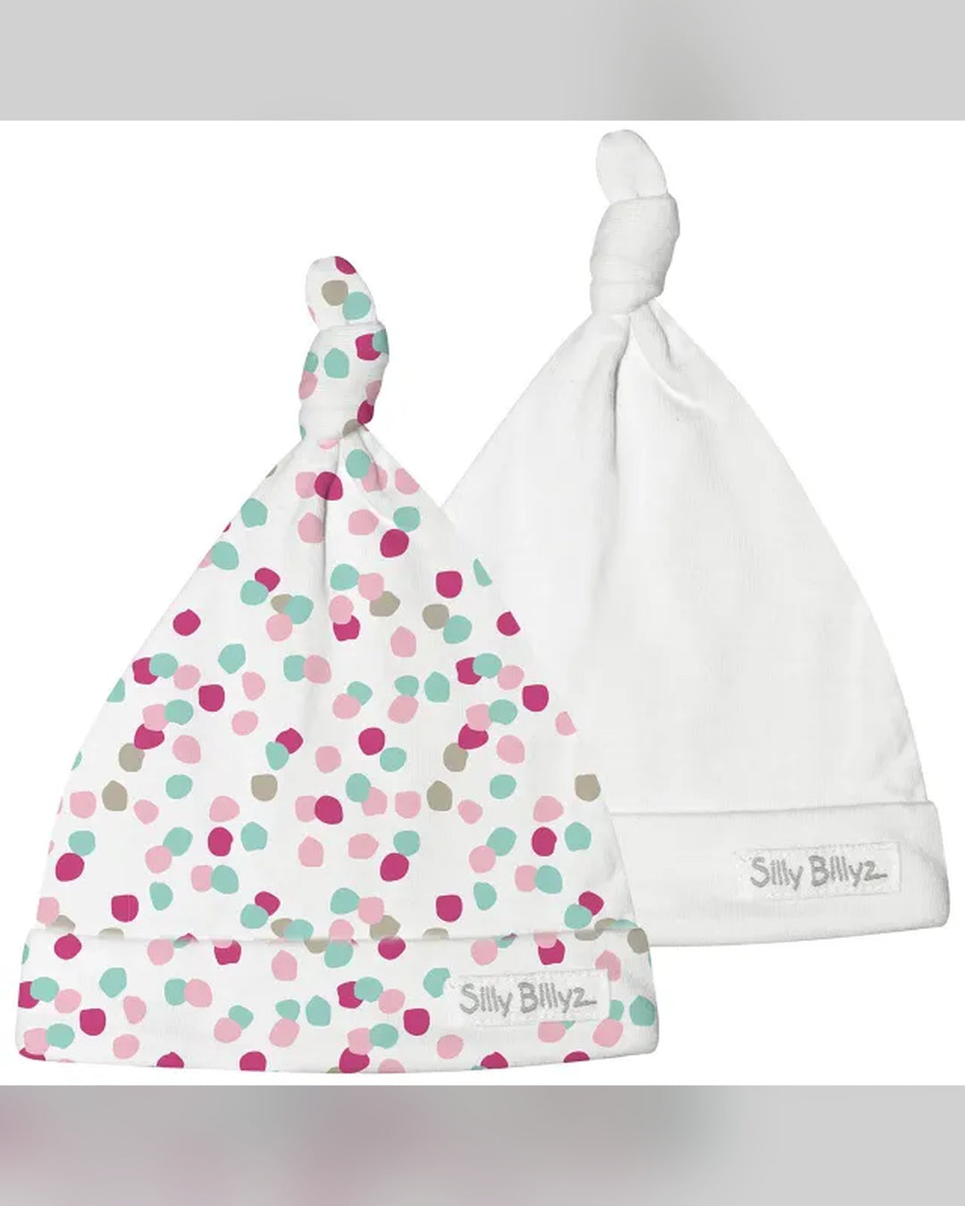 Silly Billyz Gumnut Babyhat 2pk