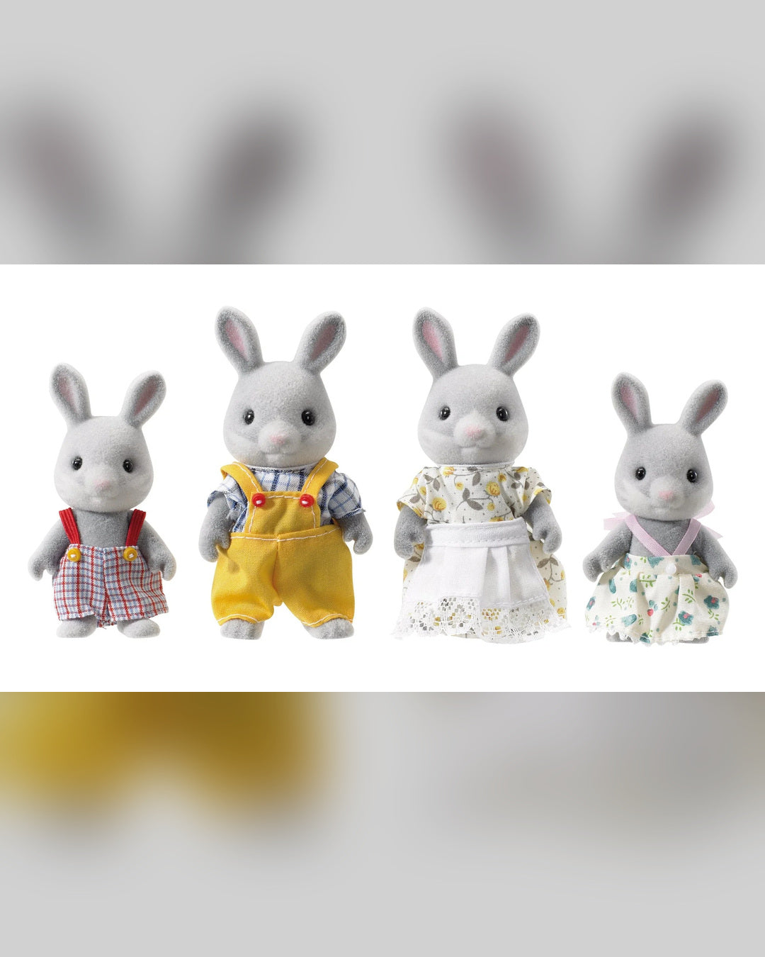 Sylvanian Families Cottontail Rabbit Family