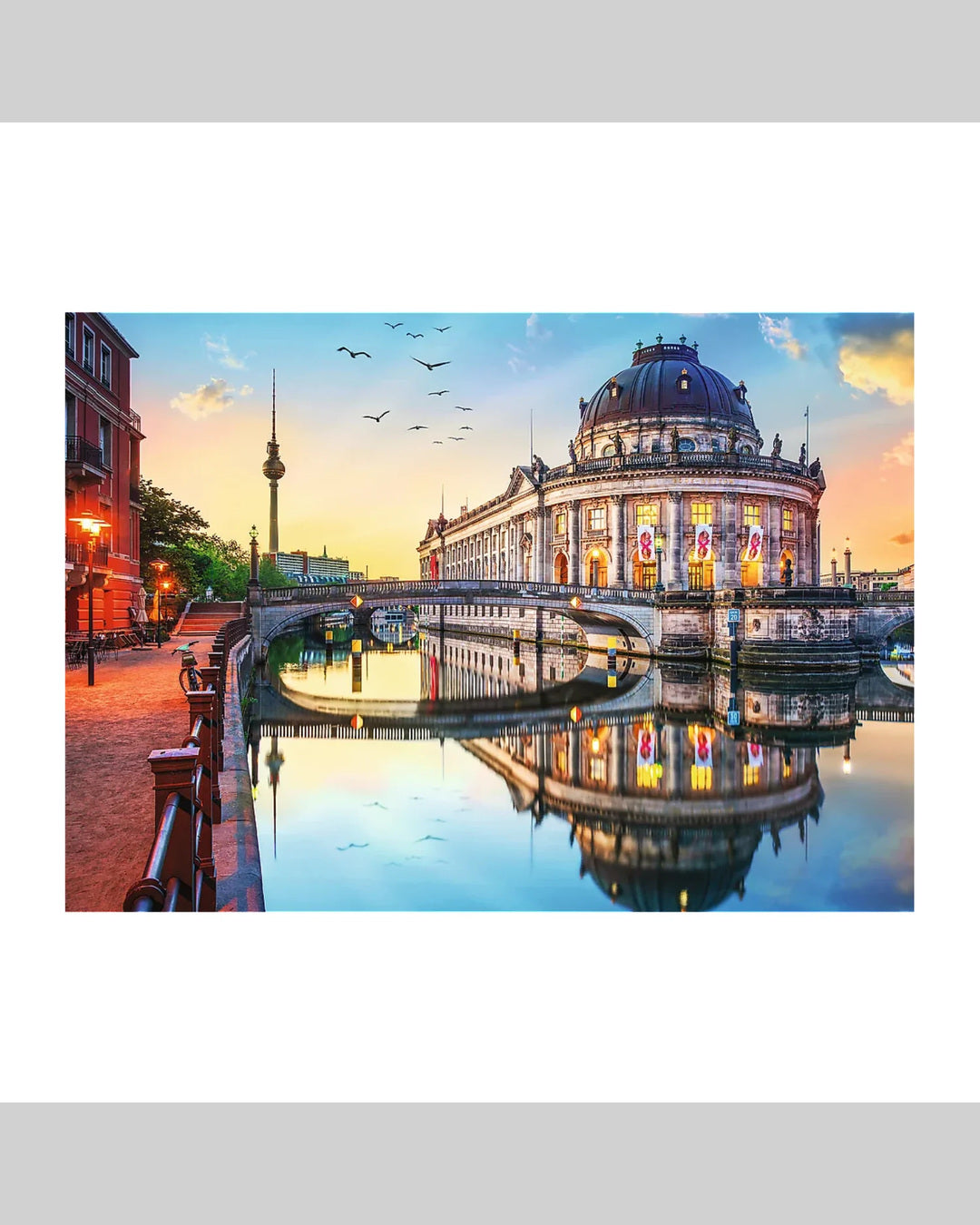 Trefl Photo Odyssey Bode Museum in Berlin, Germany 1000-Piece Premium Plus Jigsaw Puzzle