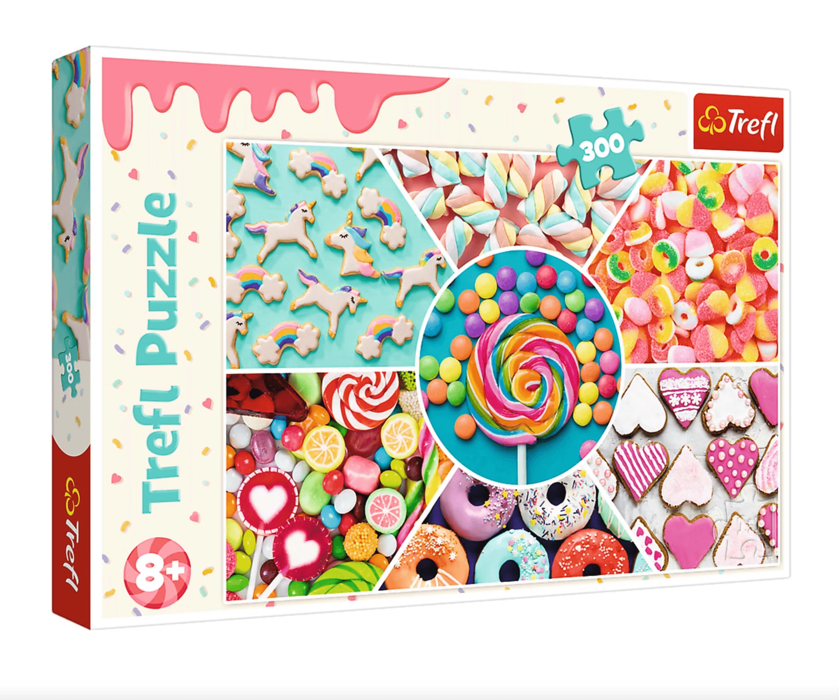 Trefl Red Sweets 300-Piece Kids Jigsaw Puzzle