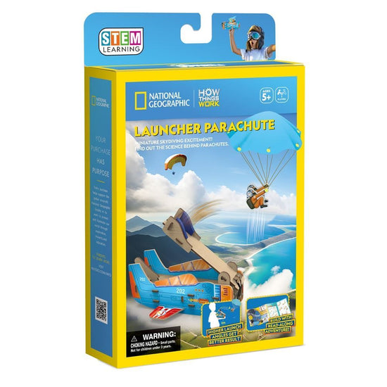 Cubic Fun 3D Puzzle - Launcher Parachute