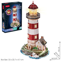 Cubic Fun 3D Puzzle Lighthouse Night Edition
