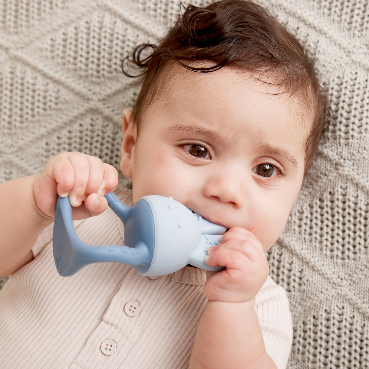 B.BOX Chill + Fill Teether - Lullaby Blue