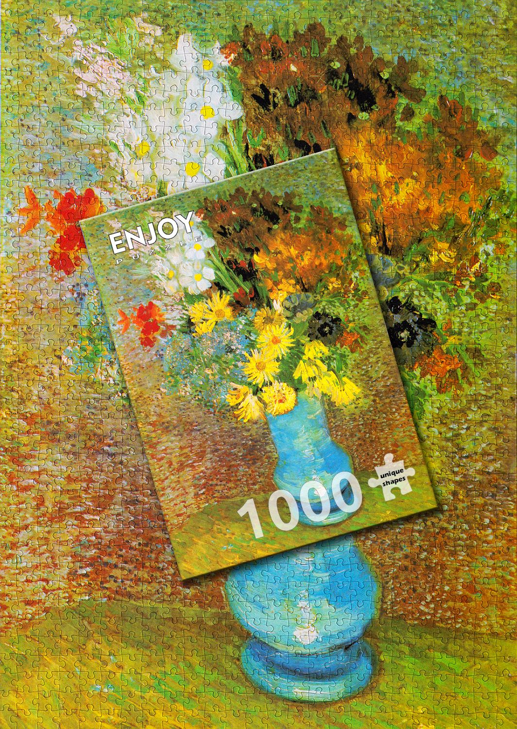 Vincent Van Gogh: Vase with Daisies and Anemones, 1000pcs