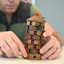 Project Genius Chinese Pagoda Turn and Tilt Tower Puzzle Mechanical Puzzles