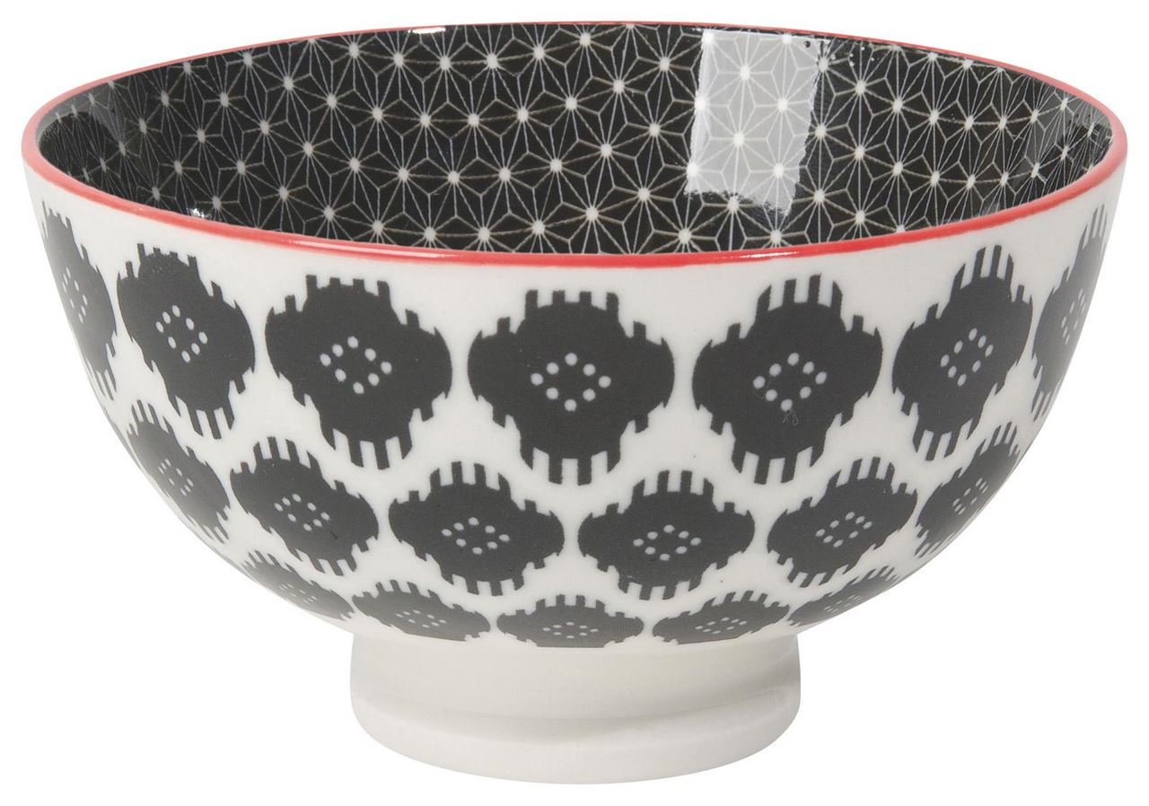 black-ikat-stamped-bowl