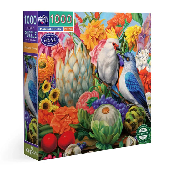 eeBoo 1000pc Puzzle Magical Fruits