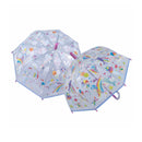 Floss & Rock - Fantasy - Transparent Colour Changing Umbrella Childrens Umbrella