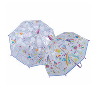 Floss & Rock - Fantasy - Transparent Colour Changing Umbrella Childrens Umbrella