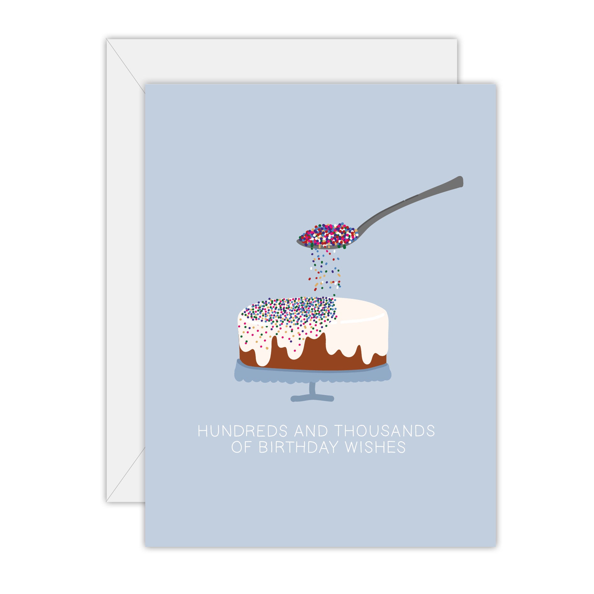 Hundreds and Thousands of Birthday Wishes - card