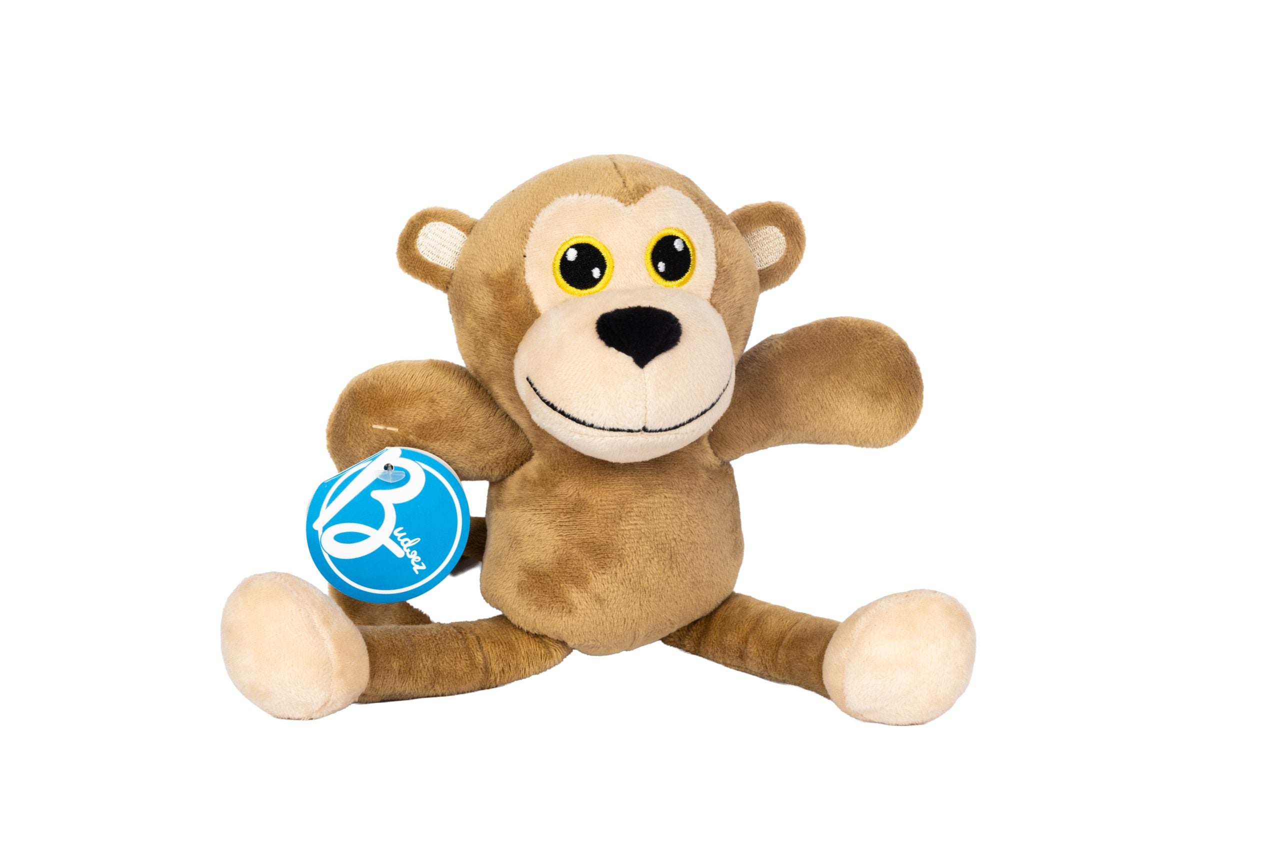 Budeez - Ned the Monkey Soft Toy - 13cm
