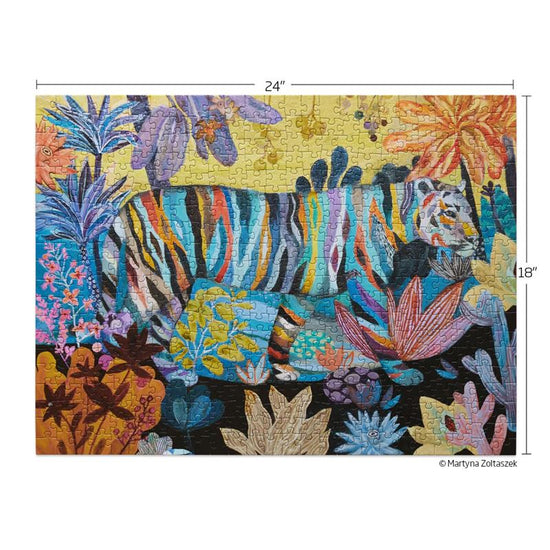 WerkShoppe - Striped Tiger 500 Pce - Puzzle
