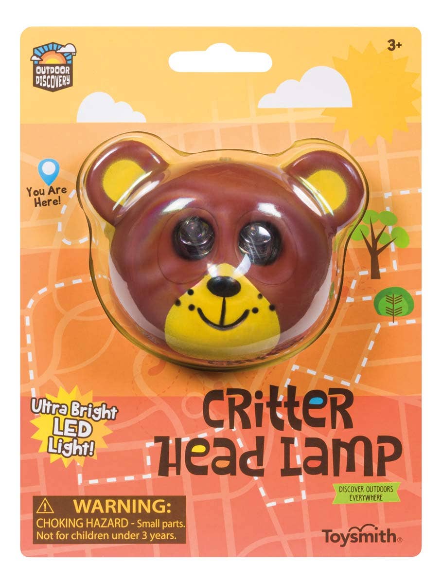 Outdoor Discovery Critter Head Lamp Assorted