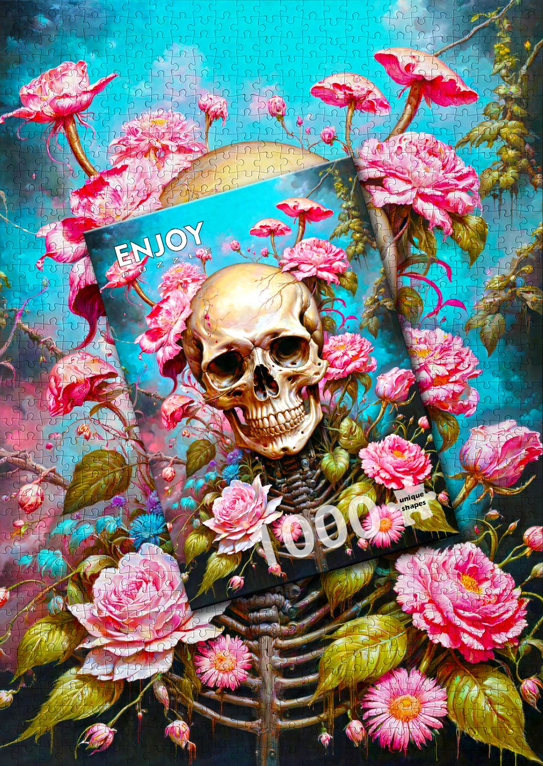 Garden Skeleton, 1000pcs