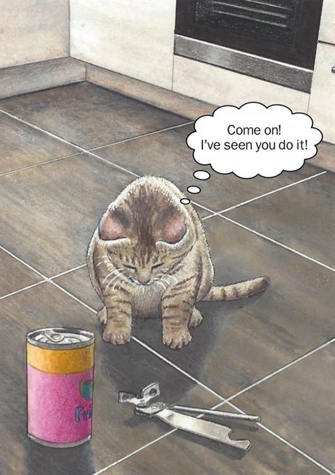 I'Ve Seen You Do It - Humour Card