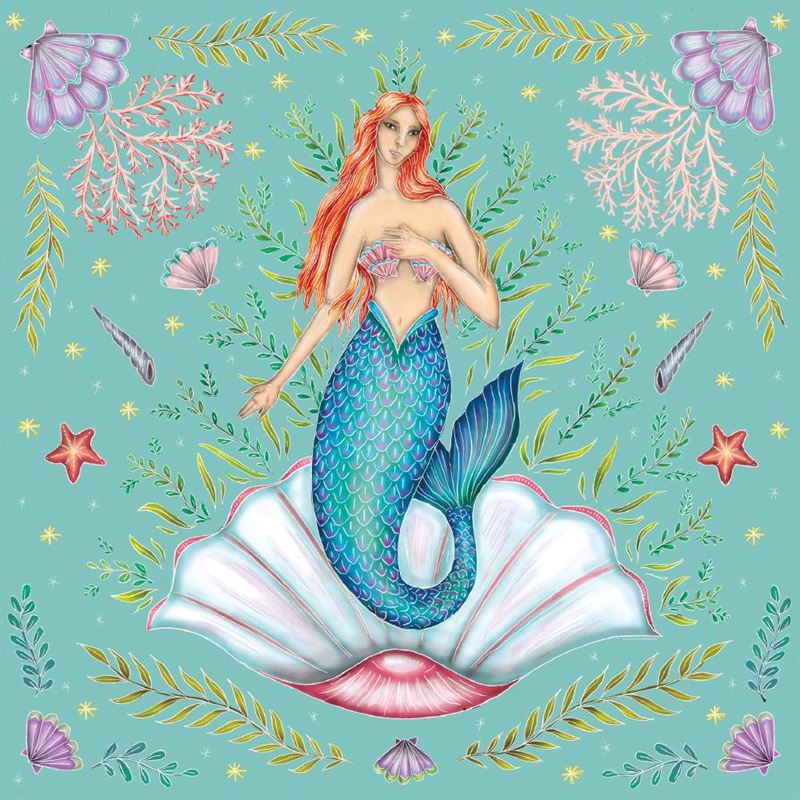 Catherine Rowe Mermaid Card - Museums & Galleries