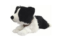 Border Collie Soft Toy With Harness - 60cm