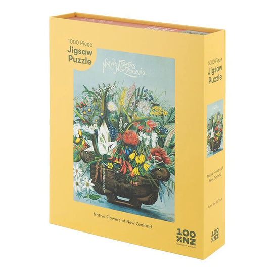 NZ Native Flowers Jigsaw Puzzle 1000pc