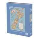 1950s Fun Map Jigsaw Puzzle - 1000pc