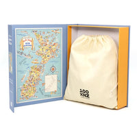1950s Fun Map Jigsaw Puzzle - 1000pc