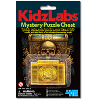 4M KidzLabs Mystery Puzzle Chest