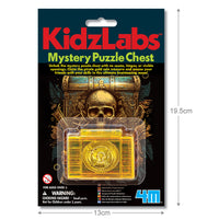 4M KidzLabs Mystery Puzzle Chest