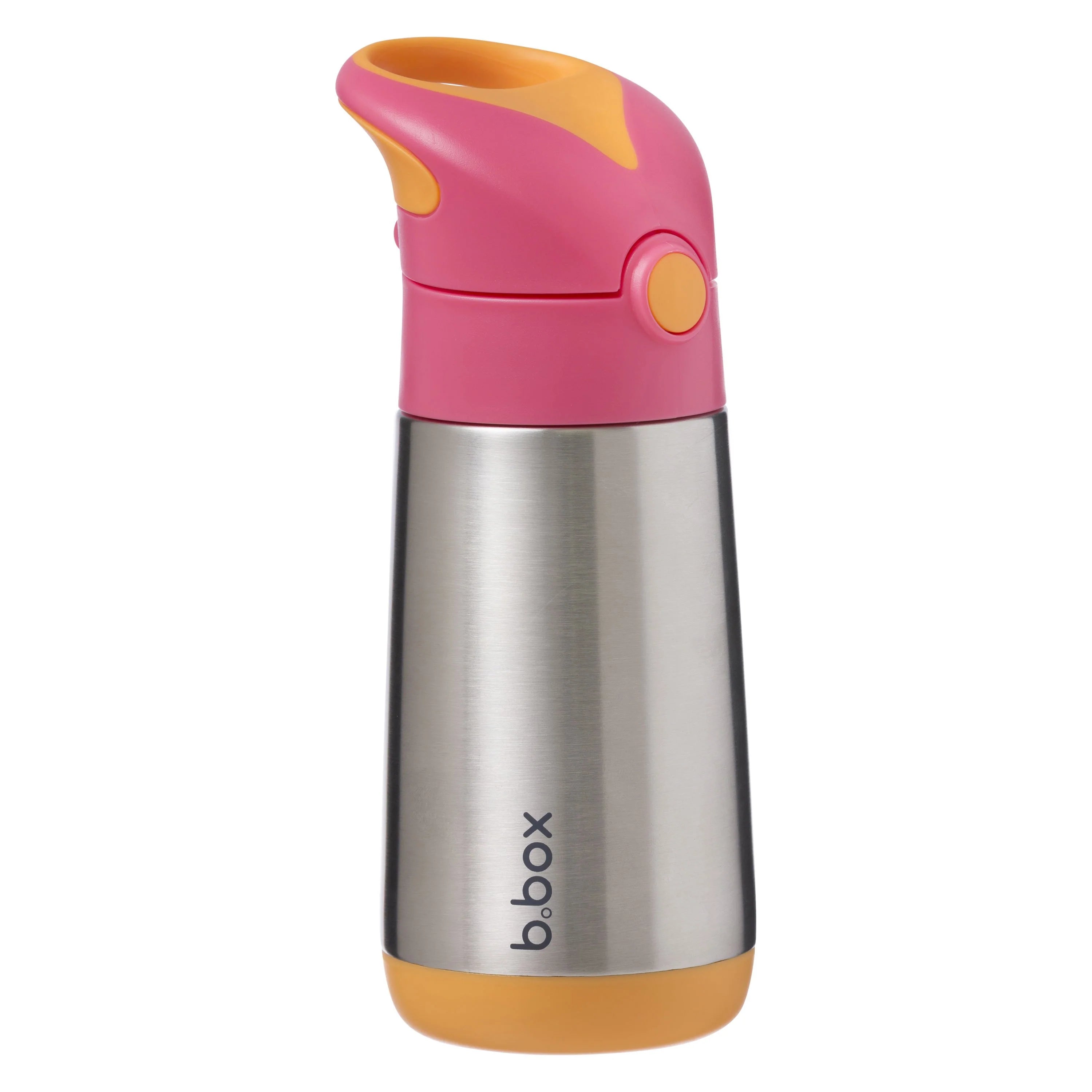 B.BOX 350ml Insulated Drink Bottle Strawberry Shake