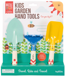 Beetle & Bee Kids Garden Hand Tools 3-Piece Set