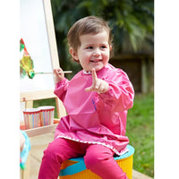 Silly Billyz Sleeved Apron Pink