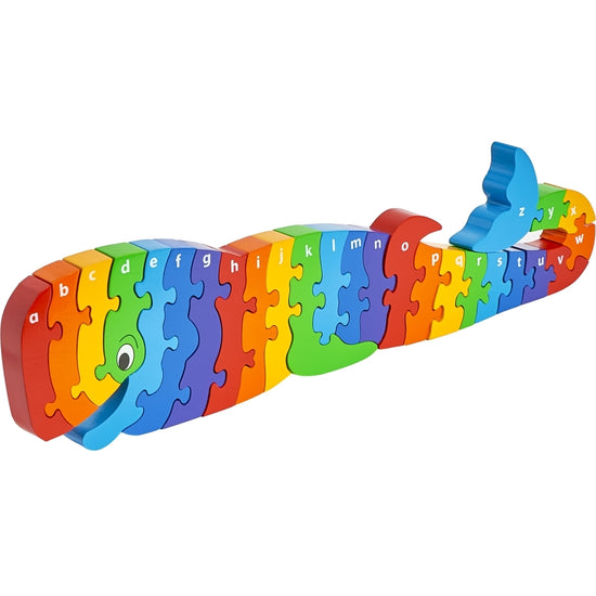 A-Z Puzzle - Whale
